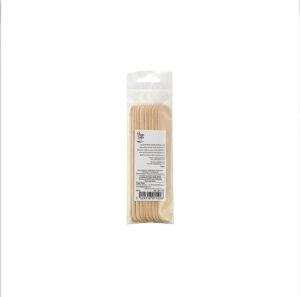 Lot de 10 spatules jetables en bois pour le corps 15cm