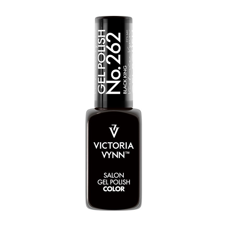 GEL POLISH COLOR NO. 262 BLACK KING