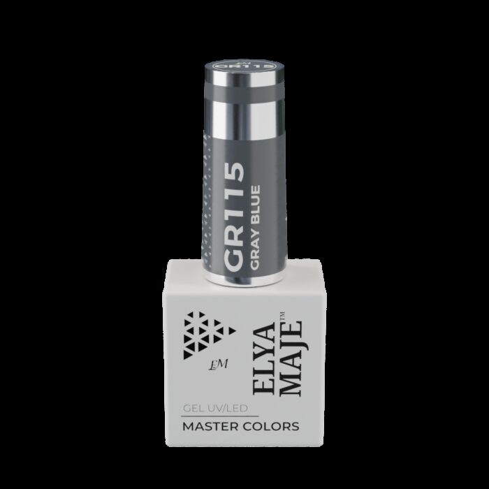 Vernis Semi Permanent – Master Color 115 – Gray blue- Elya Maje