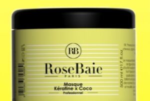 Masque Rose Baie à la Kératine et à l’huile de Coco (500ml)