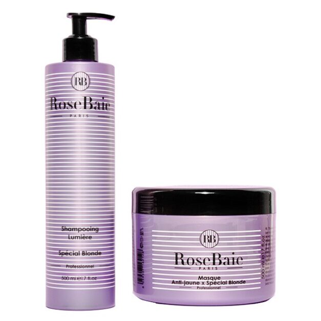 Kit Rose Baie Shampoing & Masque Blonde