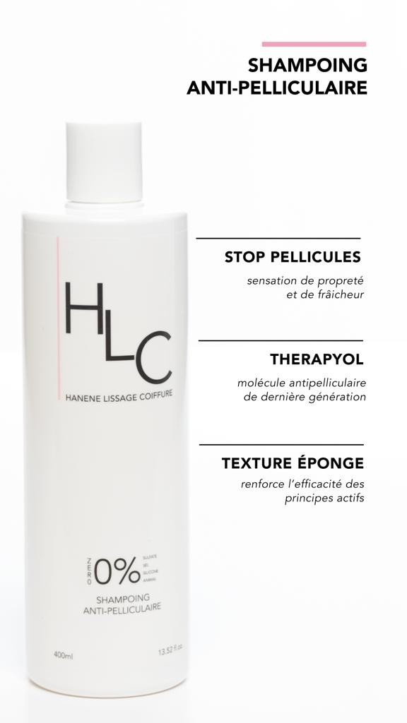 SHAMPOOING ANTI-PELLICULAIRE HLC 400ML