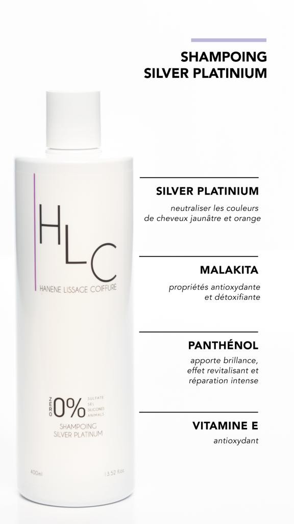 SHAMPOOING SILVER PLATINIUM HLC 400ML