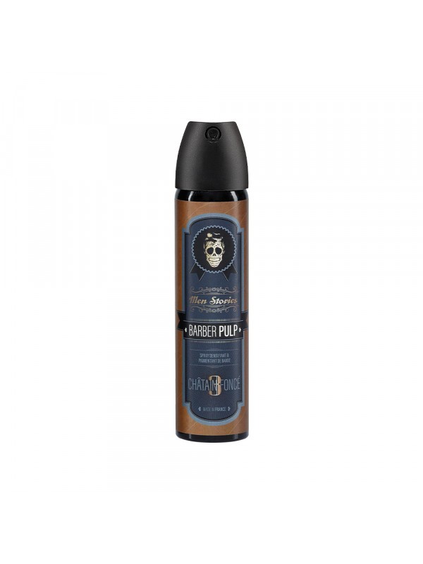 Spray densifiant repigmentant Châtain Foncé Barber Pulp MEN STORIES